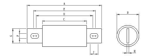 750VOLT標準的な刃車は700Amp評判の現在のヒューズを中国製溶かす