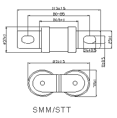 Dissmann BS88-HBDシリーズ ヒューズ高い破裂容量のヒューズULは中国製証明した