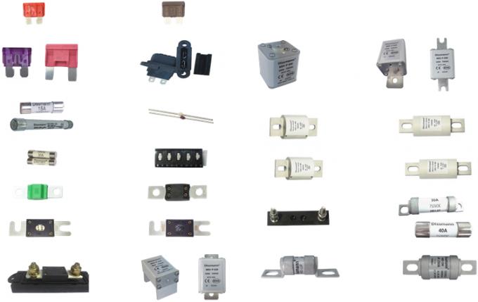 Dissmannは10*38mmのヒューズ陶磁器のヒューズULが中国製証明した高い破損容量2ピンを溶かす