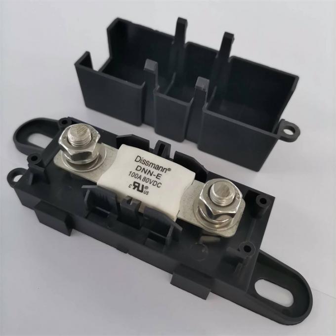 DC80V Dissmannの自動車ヒューズ媒体の平らなプラグ・ヒューズは陶磁器のヒューズを中国製ボルトで固定した