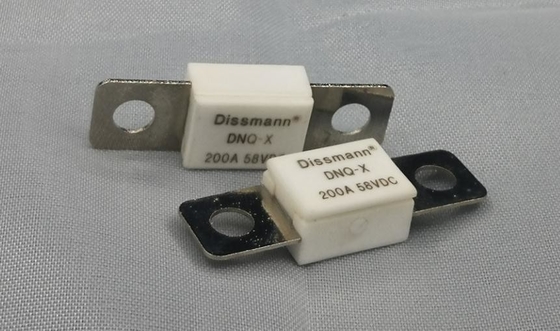 陶磁器の物質的なタイム ラグのヒューズ、DC58V 200A の低電圧のヒューズ