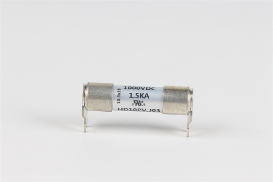 容量のDissmannの高い破損ヒューズ10x38mmは、2つのPinの陶磁器のヒューズUL証明した