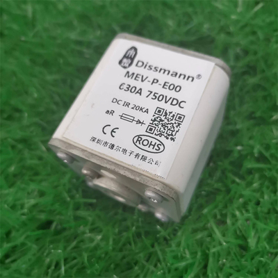 DC50KA高い破損容量のヒューズのDissmann MEVシリーズ500VDC 700Ampere