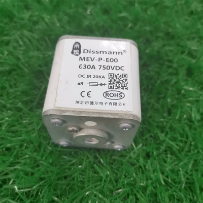 DC50KA高い破損容量のヒューズのDissmann MEVシリーズ500VDC 700Ampere