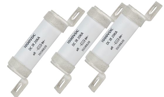 白いBs88 60aのヒューズの陶磁器物質的な1000VDC ISO8820の標準