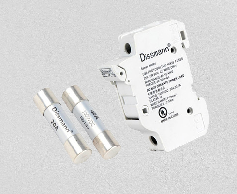 100Aエネルギー蓄積 システム ヒューズ、太陽電池パネル10 x 38のカートリッジ ヒューズ繊維の管