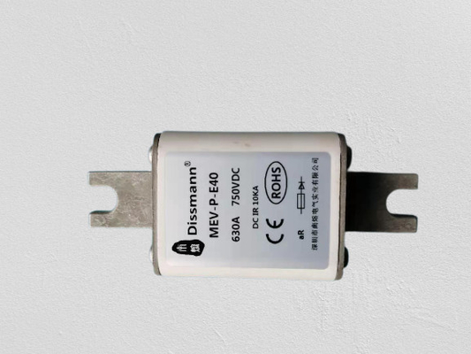 白い半導体の保護ヒューズ1800Aの500v陶磁器のヒューズIEC60269
